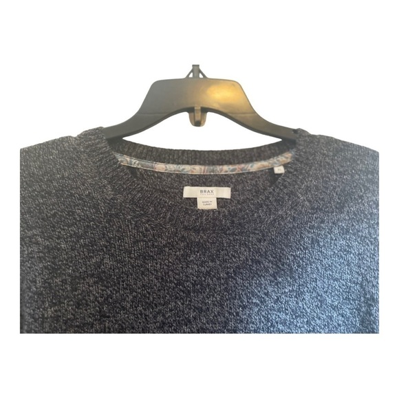 BRAX - Rick Sweater in Storm (black white marbling) - Picture 6 of 13